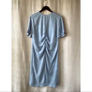 Zara Light Blue Split Front Tunic